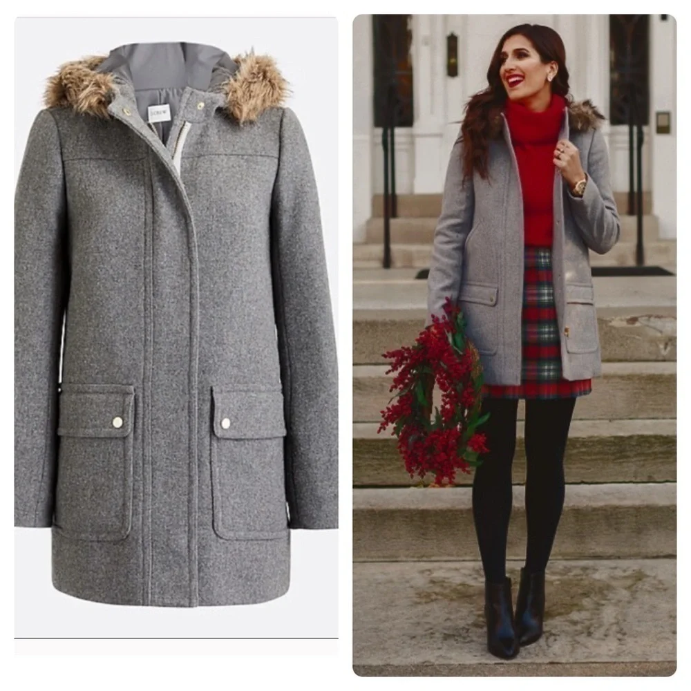 New Bloggers Fav J. Crew Vail Chateau Parka Coat